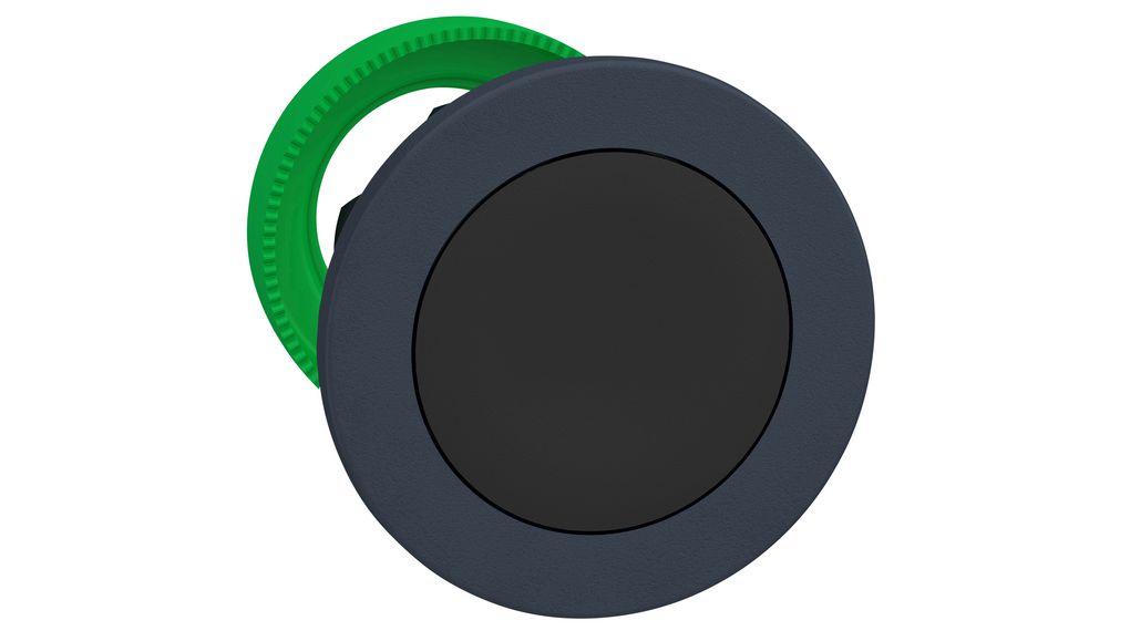 Pushbutton Front Element Latching Function Flush Black IP66 / IP67 / IP69 / IP69K Harmony XB5